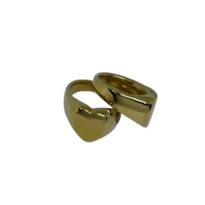 Stainless Steel Ring parts -SSP1006 – Size 8 – Gold