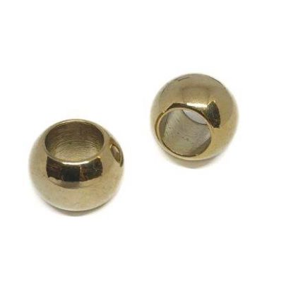 Stainless steel part for leather: SSP-197 10mm (Gold)