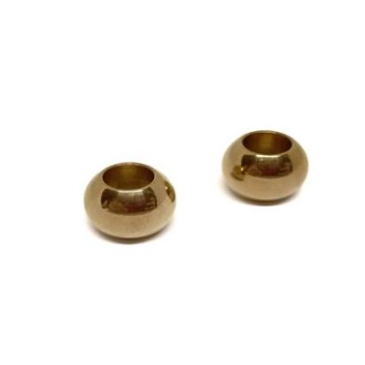 Stainless steel part for leather: SSP-206 6mm (Gold)
