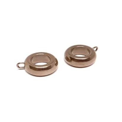 Stainless steel part for leather: SSP-SSP-345 7mm (Rose Gold)