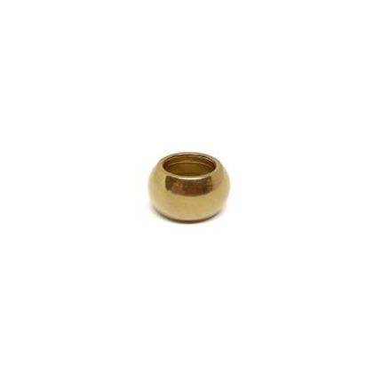 Stainless steel part for leather: SSP- 37 6mm (Gold)