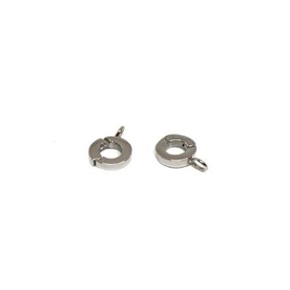 Stainless steel part for round leather: SSP-53 5MM (Steel)