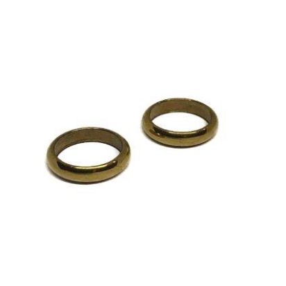 Stainless steel part for leather SSP-587 -10mm Gold