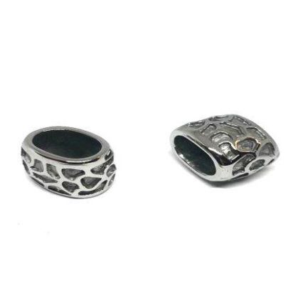 Stainless steel part for leather: SSP-595 10mm (Steel)