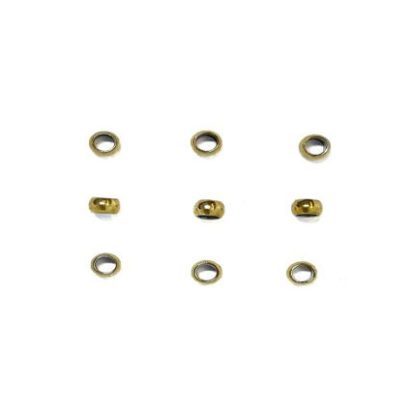 Stainless Steel Part for leather-SSP 806 3mm (Gold)