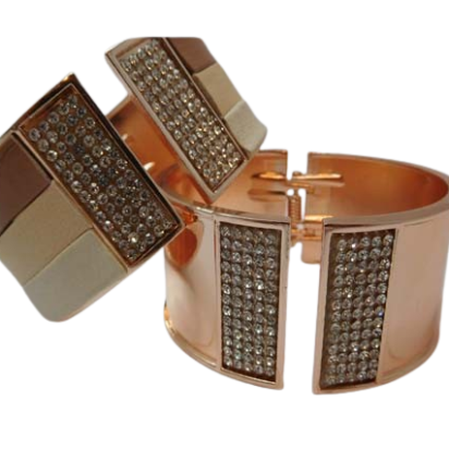 Zamak blacelet blanks: MGL 386 30mm (Rose Gold)
