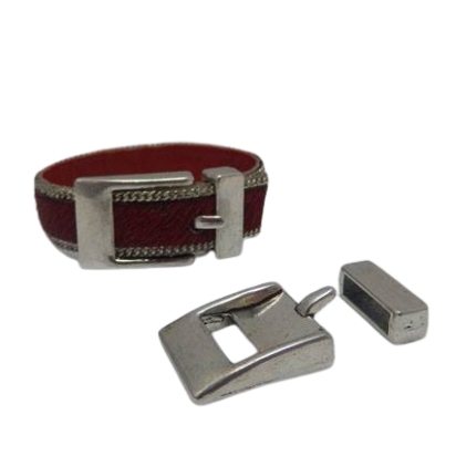 Zamak magnetic claps: MGL-393 15*2mm (antique silver)