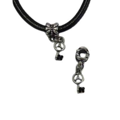 Zamak part for leather: CA-4866 5mm (Anti-Silver)