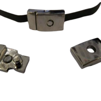 Zamak magnetic clasp: ZAML-29 10*3mm (Steel)