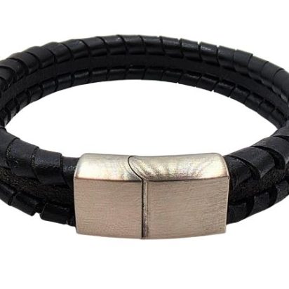 Bruges Braided Leather Bracelet - Style 249