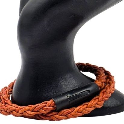 Hawaii Bolo Braided Leather Bracelet - Style 511