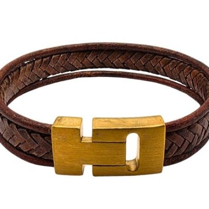 Combination Leather Bracelet - Style 213