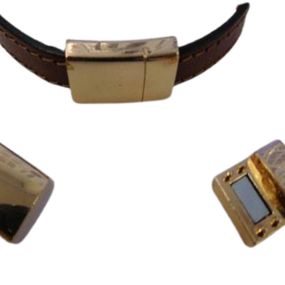 Zamak magnetic clasp: MGL-324 10*3mm (rose gold)