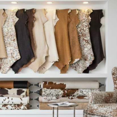 Have a Stylish Warm Winter with Hair on Leather Hides!