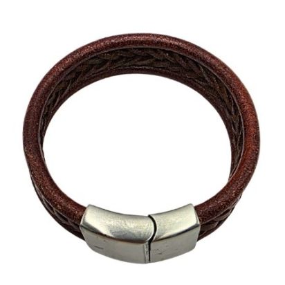 Combination Leather Bracelet - Style 228