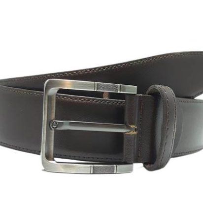 Formal-Adjustable-Leather-Belt-Art Minibox (STC) Brown