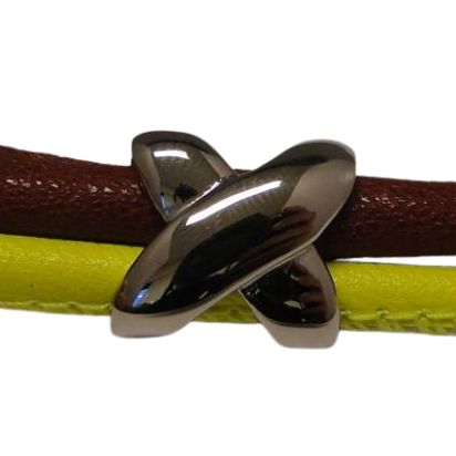 Stainless steel part for leather: SSP-65 12.5*6mm (Steel)