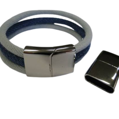 Stainless Steel Magnetic clasps: MGST-32 16*5mm (steel)