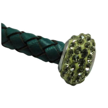 Zamak magnetic clasp: MGL 165 6mm (Lime)