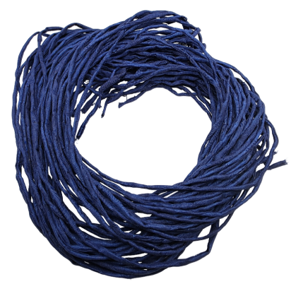 Silk Cords - Marine Blue - 2mm