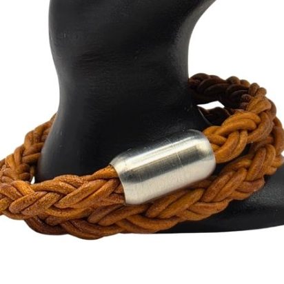 Hawaii Bolo Braided Leather Bracelet - Style 524