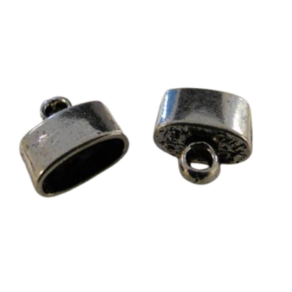 Zamak end cap: CA3481 10x4mm (Steel)