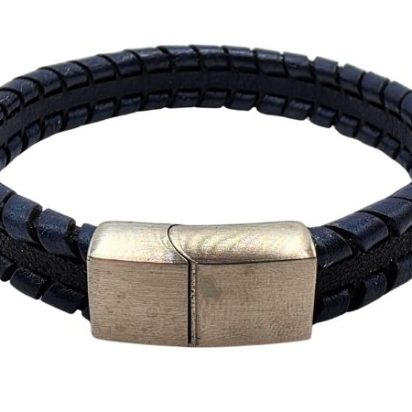 Bruges Braided Leather Bracelet - Style 250