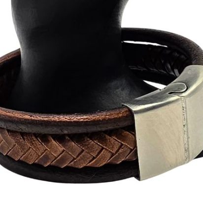 Combination Leather Bracelet - Style 196