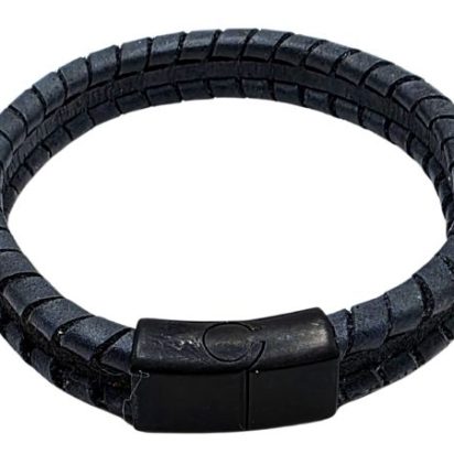 Bruges Braided Leather Bracelet - Style 252