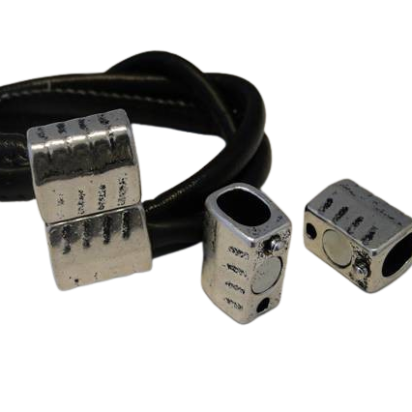 Zamak magnetic clasp: ZAML-71 10*7mm (Steel)