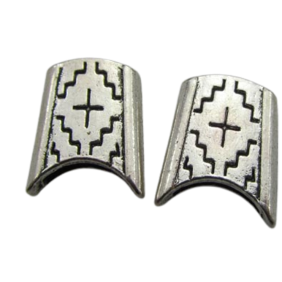 Zamak part of leather: ZAML-43 10*2mm (Steel)