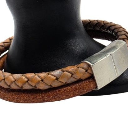 Combination Leather Bracelet - Style 193