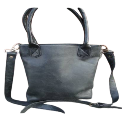 Smaller Shopping Bag with handle -20702 - Black