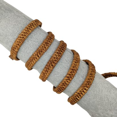 Arizona Style Oval Braided -12*5mm-Natural