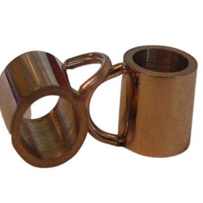 Stainless steel part for leather: SSP-54 5mm (ROSE GOLD)