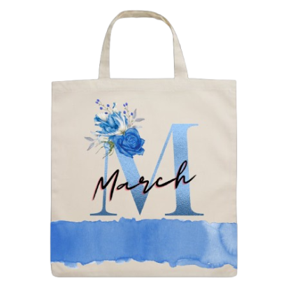 Cotton Tote Bag - March