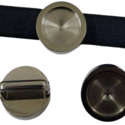 Stainless steel part for leather: SSP-421 13*3.5mm (Steel)