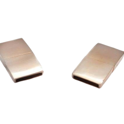 Stainless Steel Magnetic Clasp: MGST-131 10*3mm (Rose Gold)