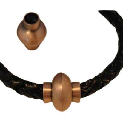 Zamak magnetic clasp: MGL 4 7mm (Copper)
