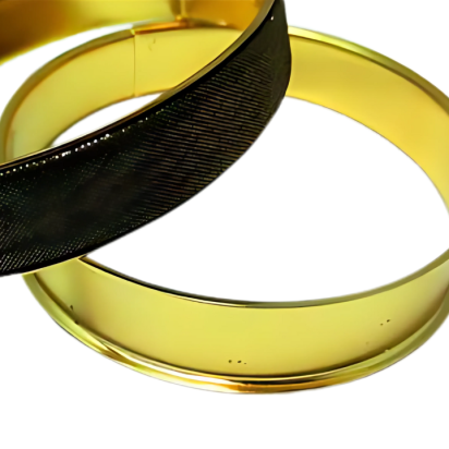 Half Cuff Bracelet: MGL 400 18,5mm (Gold)