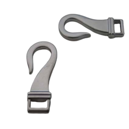 Zamak Hook Clasp: MGL 279 3mm (Steel matt)