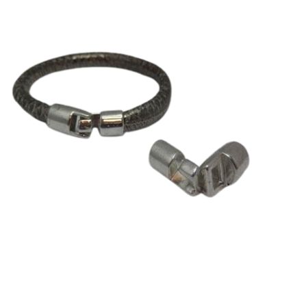 Zamak Hook Clasp: MGL-392 6mm (Antique silver)