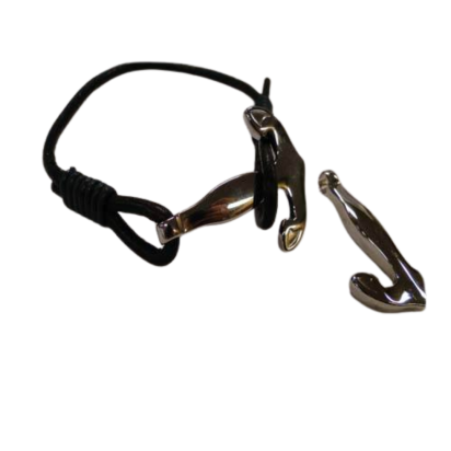 Stainless Steel Anchor Clasp: MGST 208 5mm (steel)