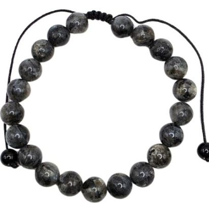 Labradorite Gemstone Bracelet: Style-602 (8mm)