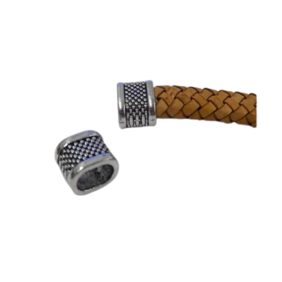 Zamak End Caps: CA-3840 10*6.5mm (steel)
