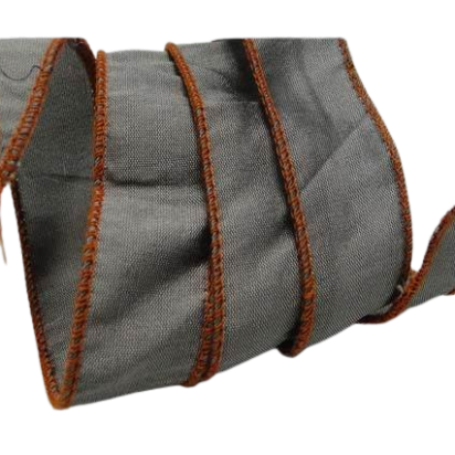 SC-Silk-Taper-1-Grey and Orange-2,5cms