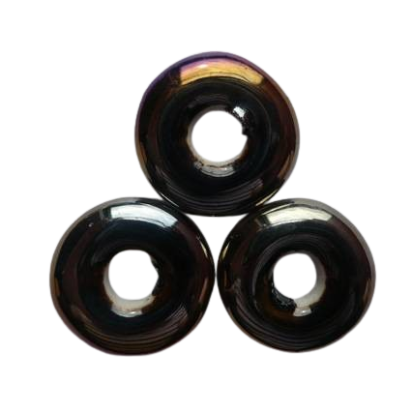 Ceramic beads - 19*5mm (Black AB)