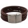 Combination Leather Bracelet - Style 228