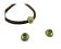 Zamak magnetic claps: MGL-4 5 MM (Powdered Gold)