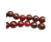 Ceramic Beads - 30mm (Dark Red)